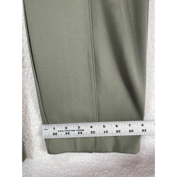 Slim Factor by Investments Woman 3X Ankle Pant Elastic Waist Green NWT - Picture 6 of 14